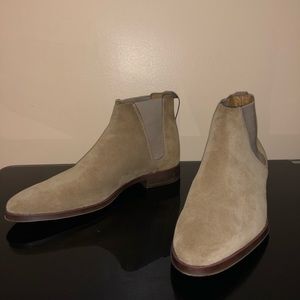 ZARA Men’s Beige Ankle Boots